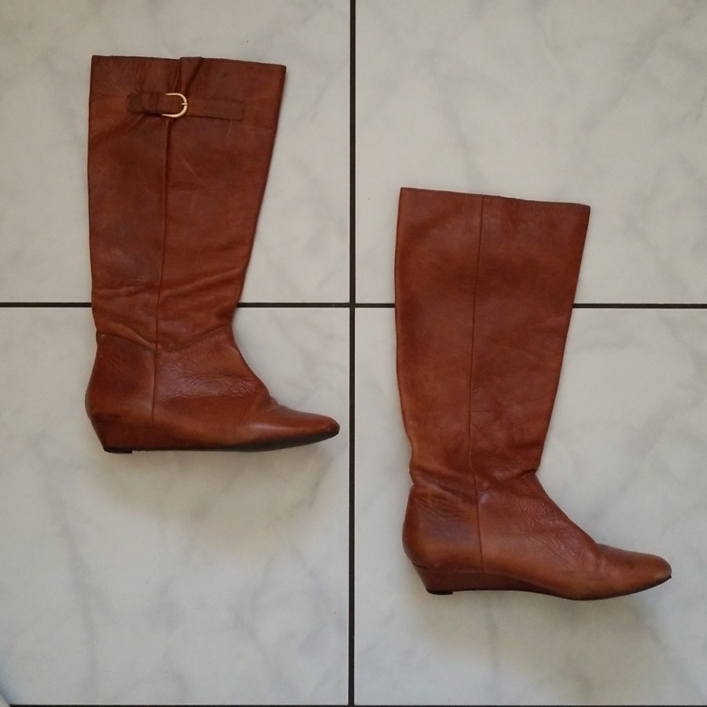 Steve Madden knee high leather boots